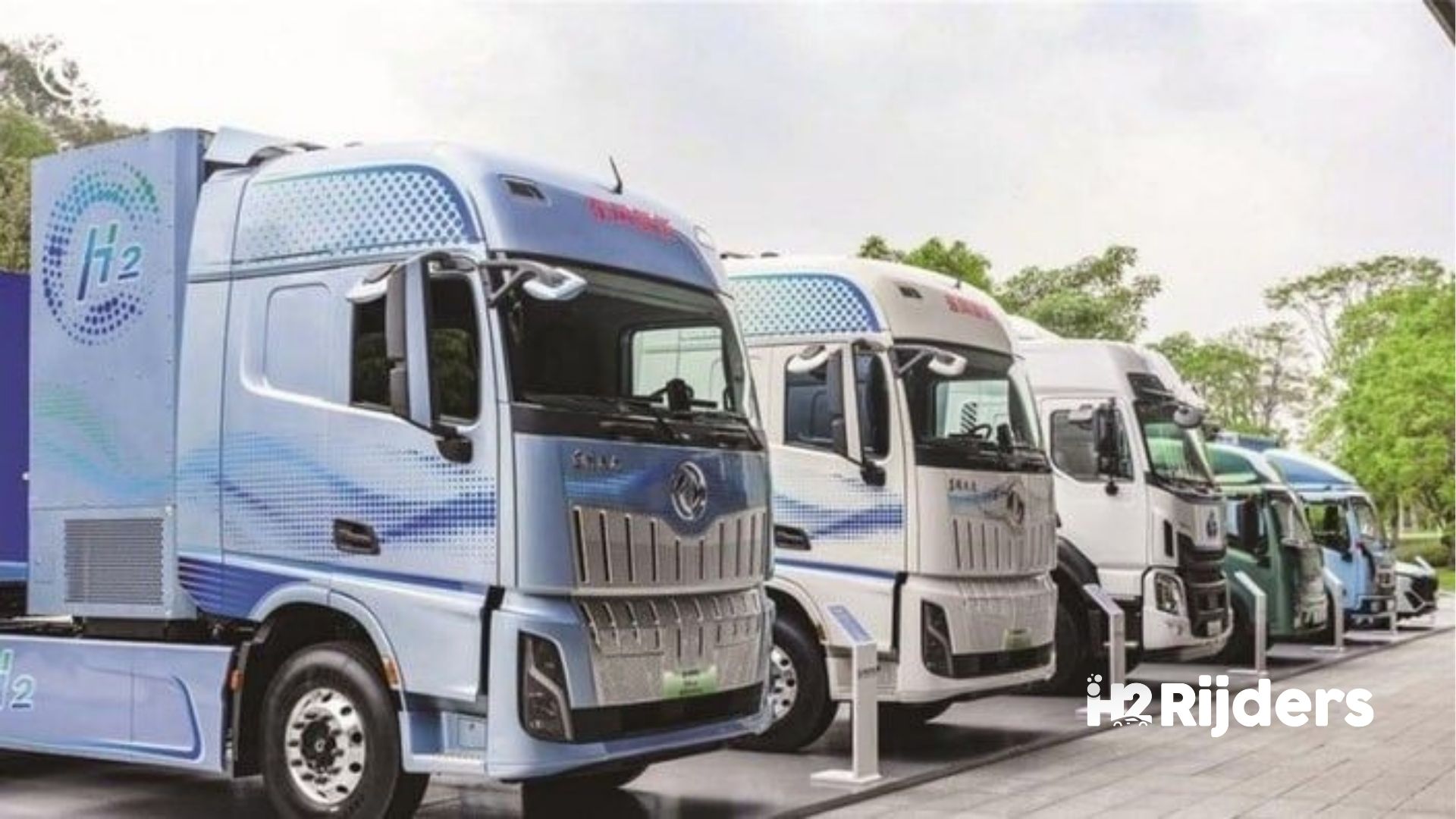Dongfeng claimt 1.700 km bereik met nieuwe 400 kW-waterstoftruck